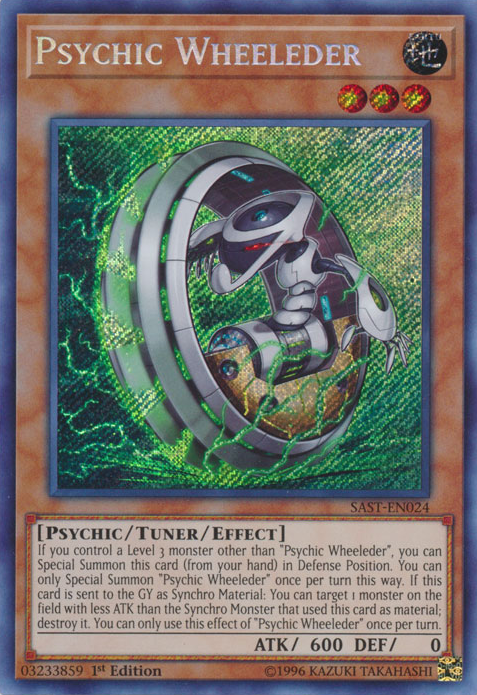 Psychic Wheeleder [SAST-EN024] Secret Rare | Play N Trade Winnipeg