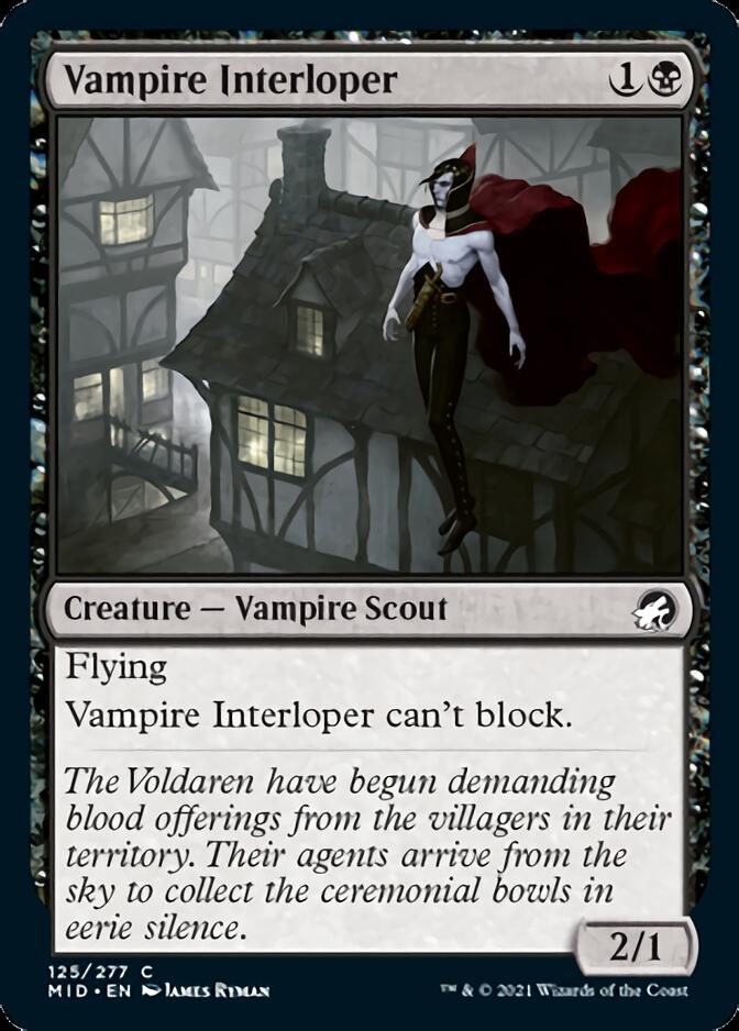 Vampire Interloper [Innistrad: Midnight Hunt] | Play N Trade Winnipeg