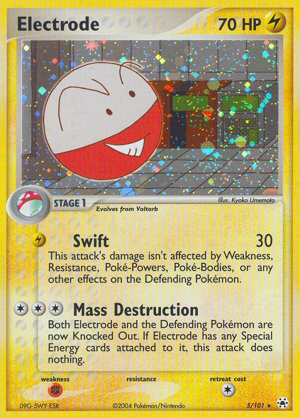 Electrode (5/101) [EX: Hidden Legends] | Play N Trade Winnipeg