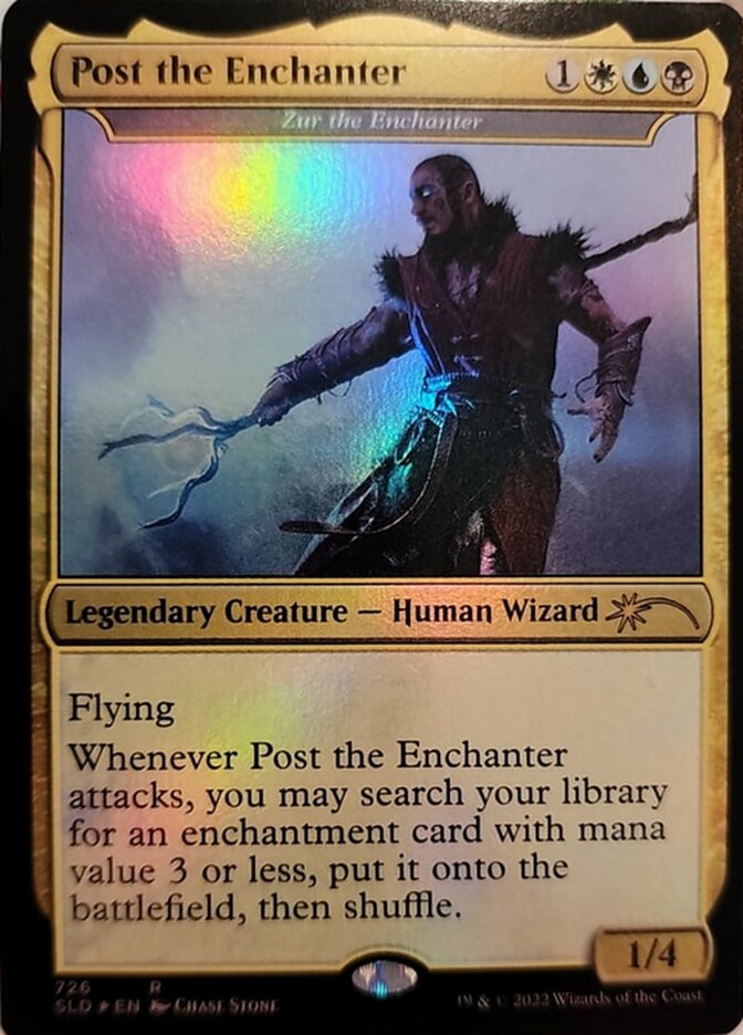 Zur the Enchanter - Post the Enchanter [Secret Lair Drop Promos] | Play N Trade Winnipeg