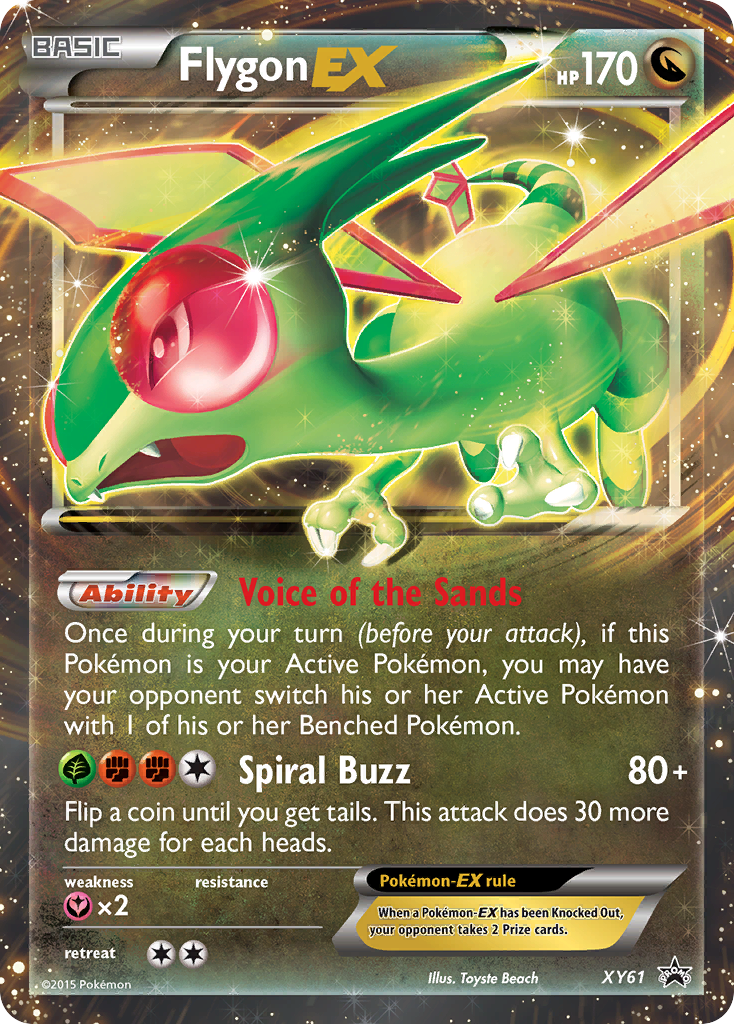 Flygon EX (XY61) [XY: Black Star Promos] | Play N Trade Winnipeg