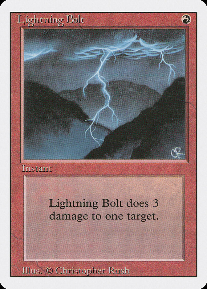 Lightning Bolt [Revised Edition] | Play N Trade Winnipeg