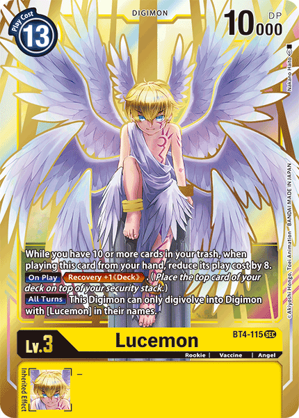 Lucemon [BT4-115] [Great Legend] | Play N Trade Winnipeg