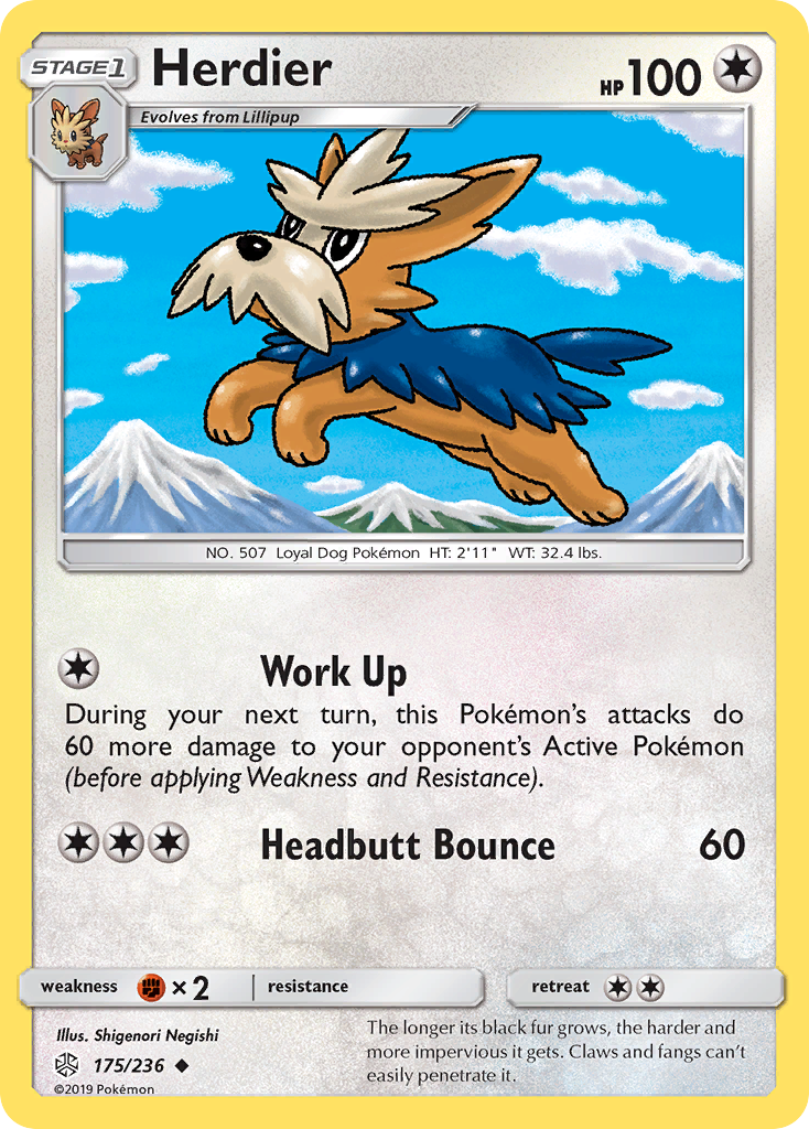 Herdier (175/236) [Sun & Moon: Cosmic Eclipse] | Play N Trade Winnipeg