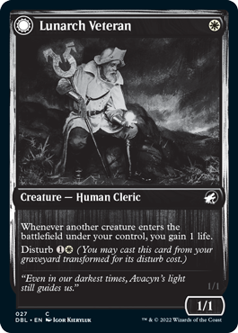 Lunarch Veteran // Luminous Phantom [Innistrad: Double Feature] | Play N Trade Winnipeg