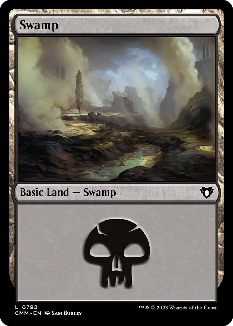 Swamp (792) [Commander Masters] | Play N Trade Winnipeg