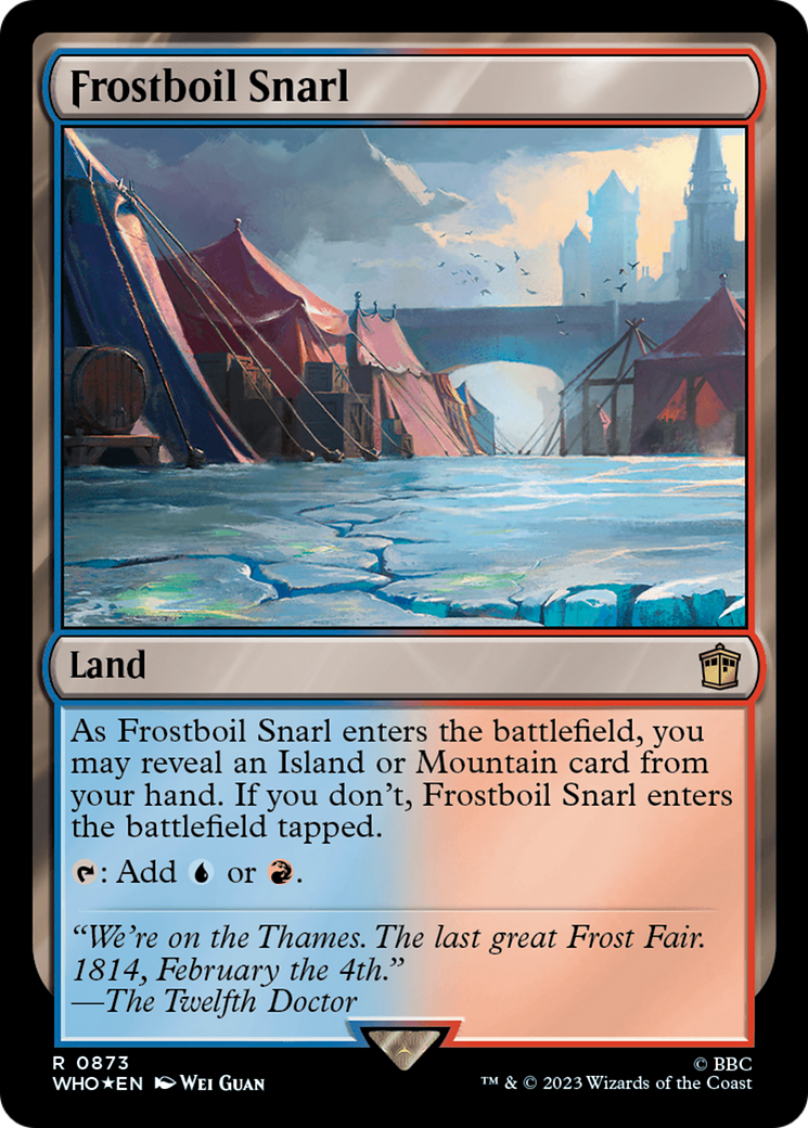 Frostboil Snarl (Surge Foil) [Doctor Who] | Play N Trade Winnipeg