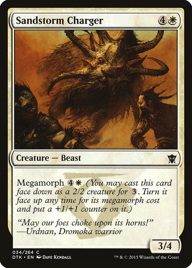 Sandstorm Charger [Dragons of Tarkir] | Play N Trade Winnipeg
