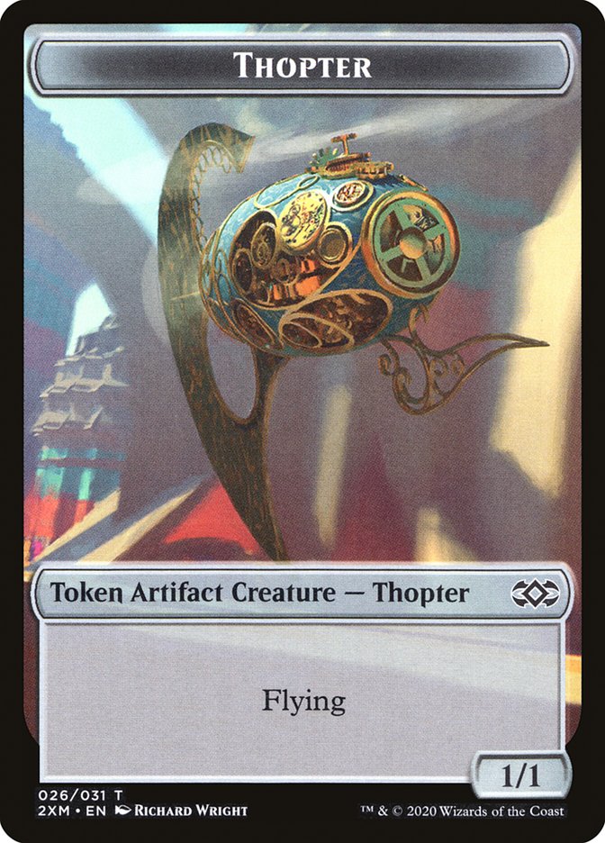 Thopter (026/031) [Double Masters Tokens] | Play N Trade Winnipeg