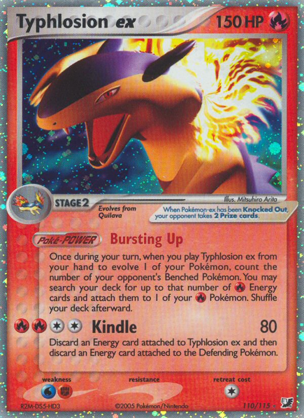 Typhlosion ex (110/115) [EX: Unseen Forces] | Play N Trade Winnipeg