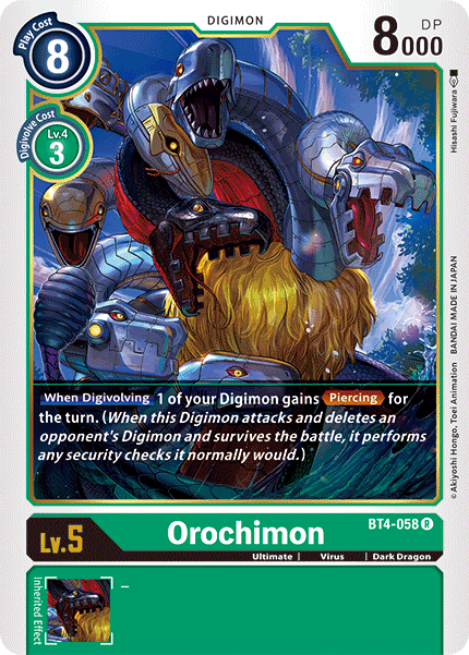 Orochimon [BT4-058] [Great Legend] | Play N Trade Winnipeg