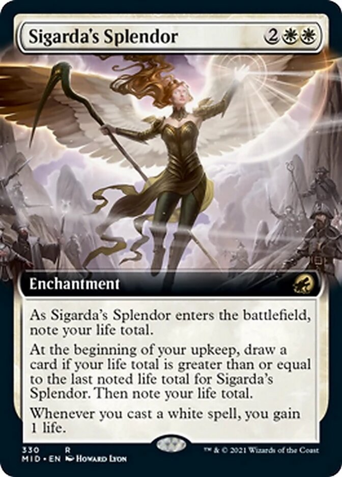 Sigarda's Splendor (Extended) [Innistrad: Midnight Hunt] | Play N Trade Winnipeg