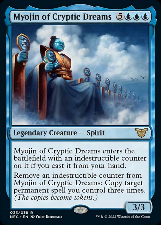 Myojin of Cryptic Dreams [Kamigawa: Neon Dynasty Commander] | Play N Trade Winnipeg