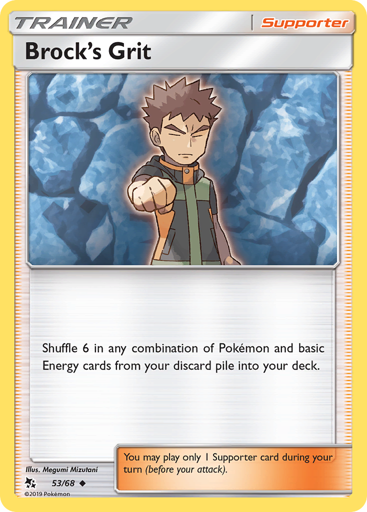 Brock's Grit (53/68) [Sun & Moon: Hidden Fates] | Play N Trade Winnipeg