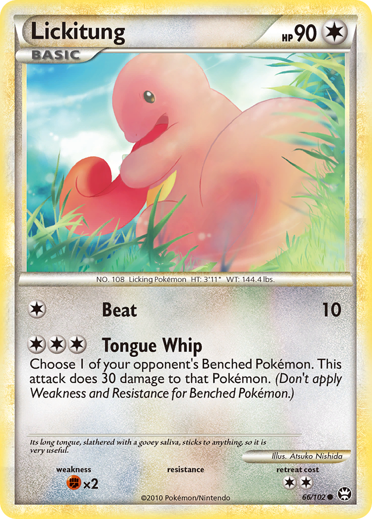 Lickitung (66/102) [HeartGold & SoulSilver: Triumphant] | Play N Trade Winnipeg