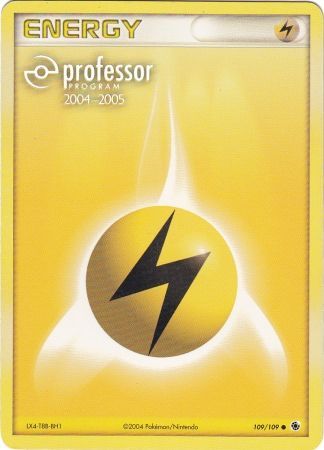Lightning Energy (109/109) (2004 2005) [Professor Program Promos] | Play N Trade Winnipeg