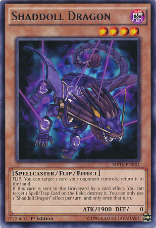 Shaddoll Dragon [MP15-EN081] Rare | Play N Trade Winnipeg