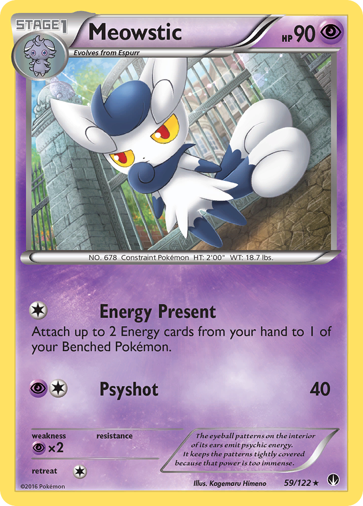 Meowstic (59/122) [XY: BREAKpoint] | Play N Trade Winnipeg