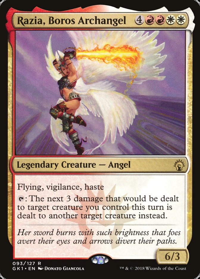 Razia, Boros Archangel [Guilds of Ravnica Guild Kit] | Play N Trade Winnipeg