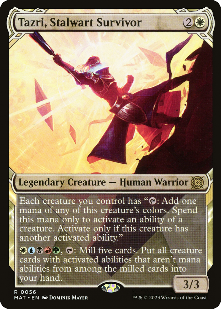 Tazri, Stalwart Survivor (Showcase) [March of the Machine: The Aftermath] | Play N Trade Winnipeg