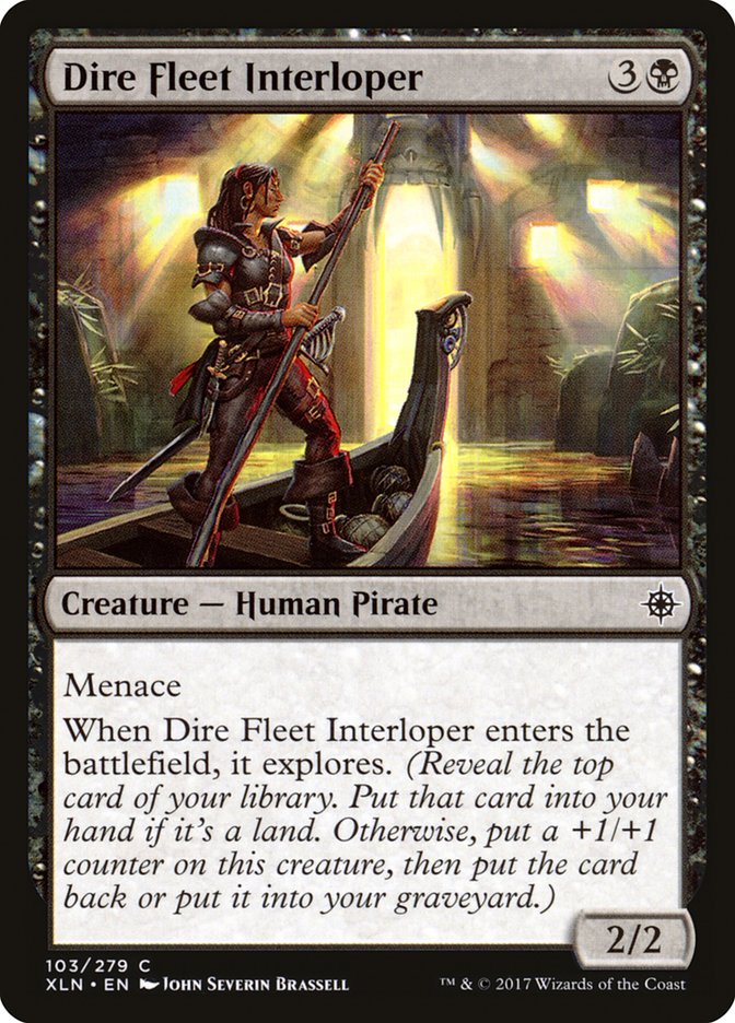 Dire Fleet Interloper [Ixalan] | Play N Trade Winnipeg