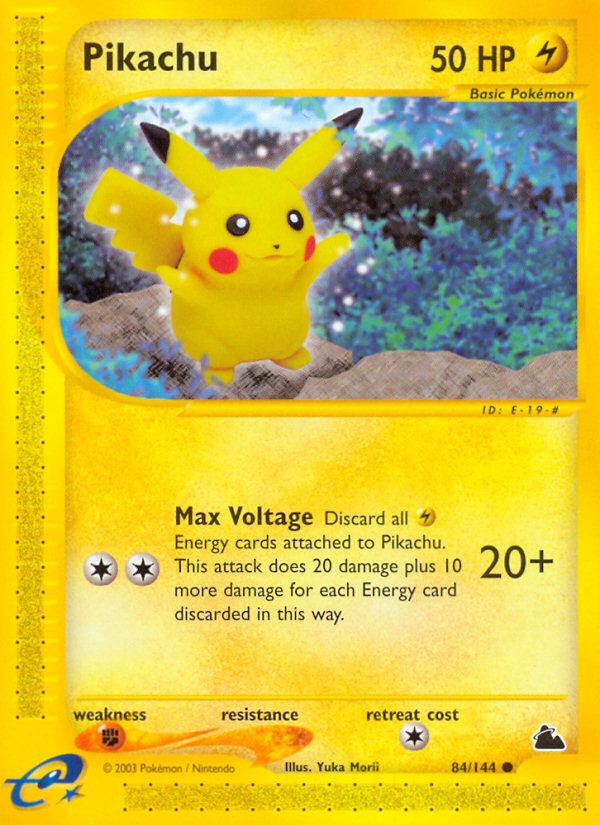 Pikachu (84/144) [Skyridge] | Play N Trade Winnipeg