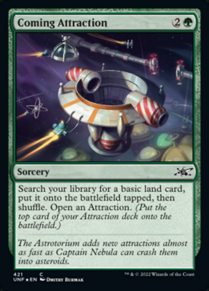 Coming Attraction (Galaxy Foil) [Unfinity] | Play N Trade Winnipeg