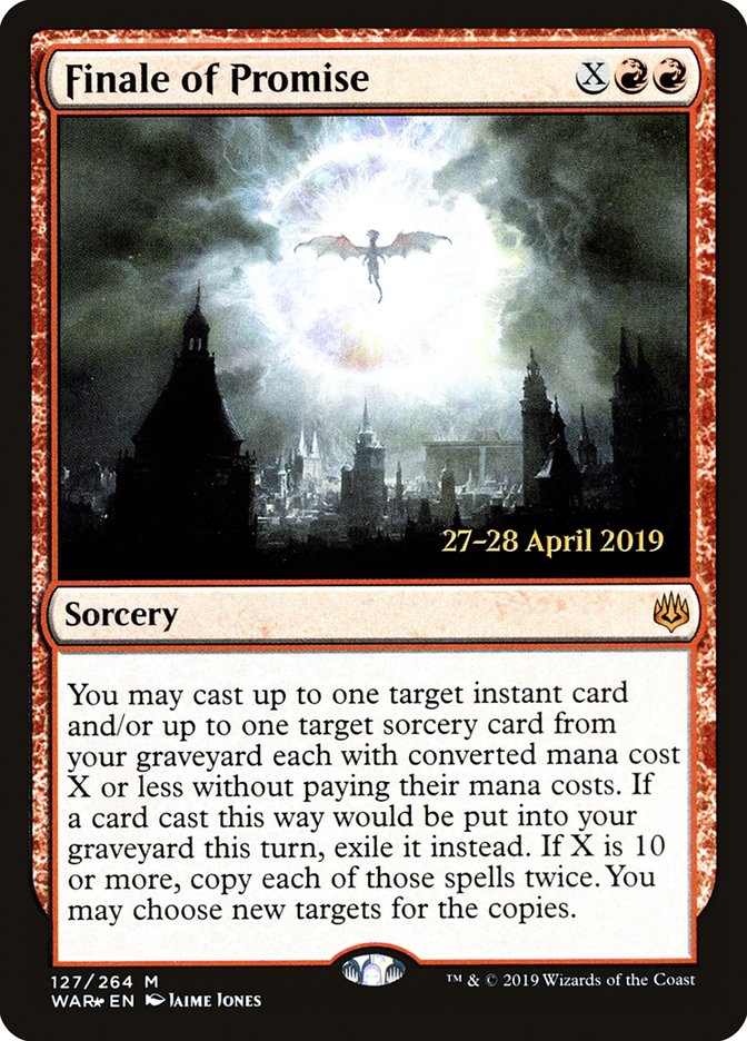 Finale of Promise  [War of the Spark Prerelease Promos] | Play N Trade Winnipeg