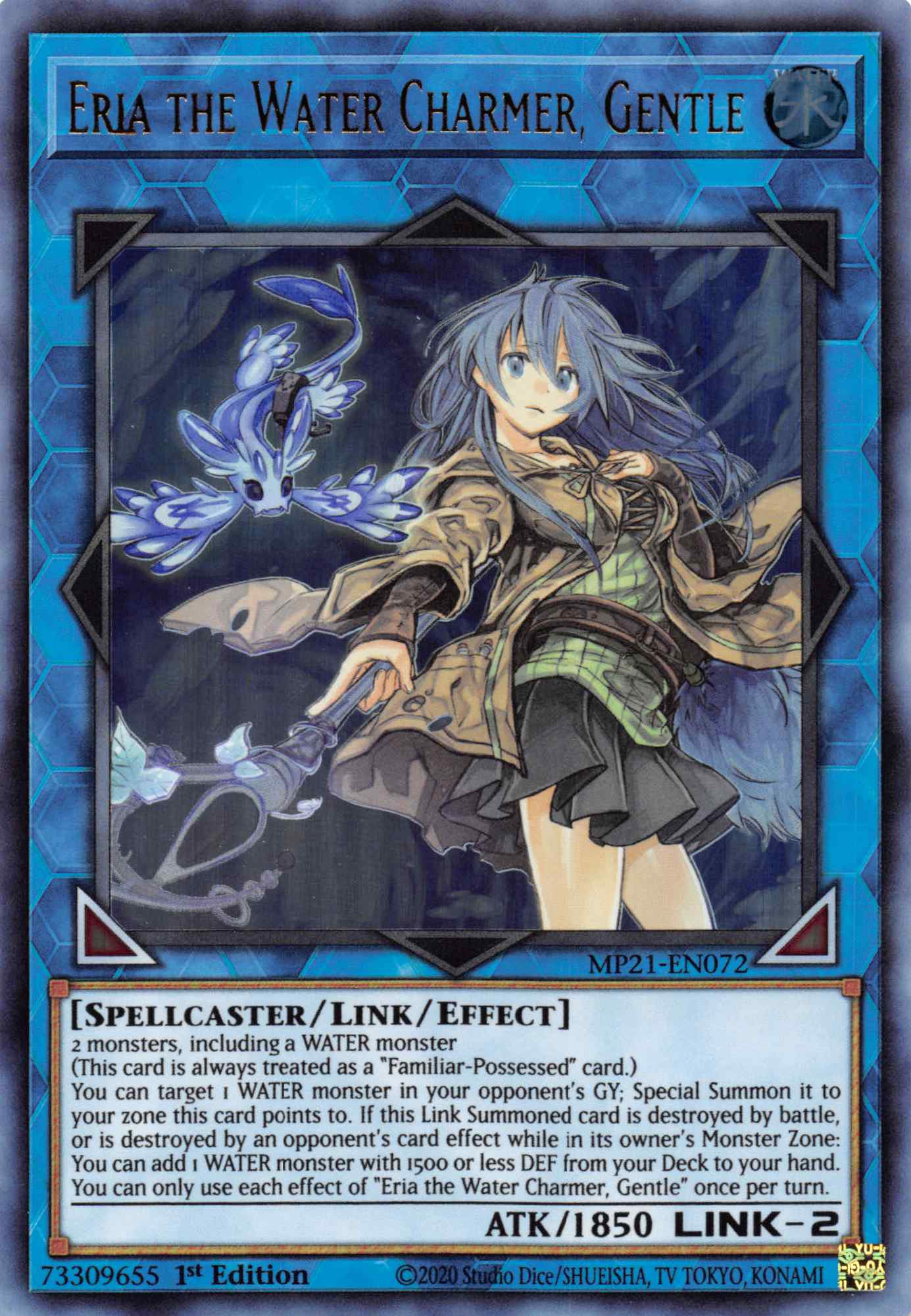 Eria the Water Charmer, Gentle [MP21-EN072] Ultra Rare | Play N Trade Winnipeg