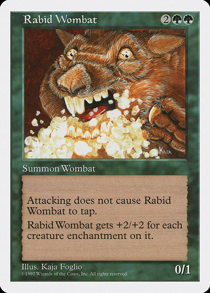 Rabid Wombat [Fifth Edition] | Play N Trade Winnipeg