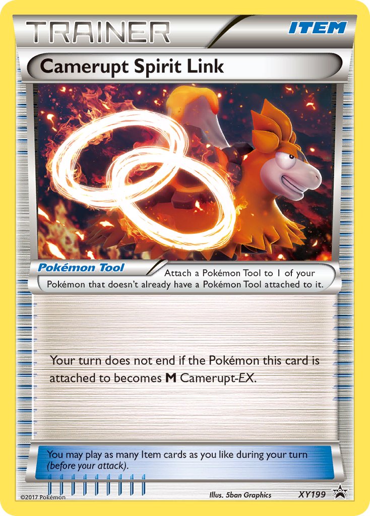 Camerupt Spirit Link (XY199) [XY: Black Star Promos] | Play N Trade Winnipeg