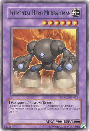 Elemental Hero Mudballman (Redemption Replacement) [MDP2-EN002K] Rare | Play N Trade Winnipeg