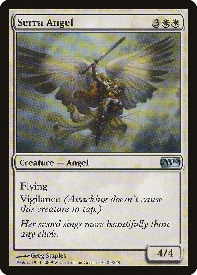 Serra Angel [Magic 2010] | Play N Trade Winnipeg