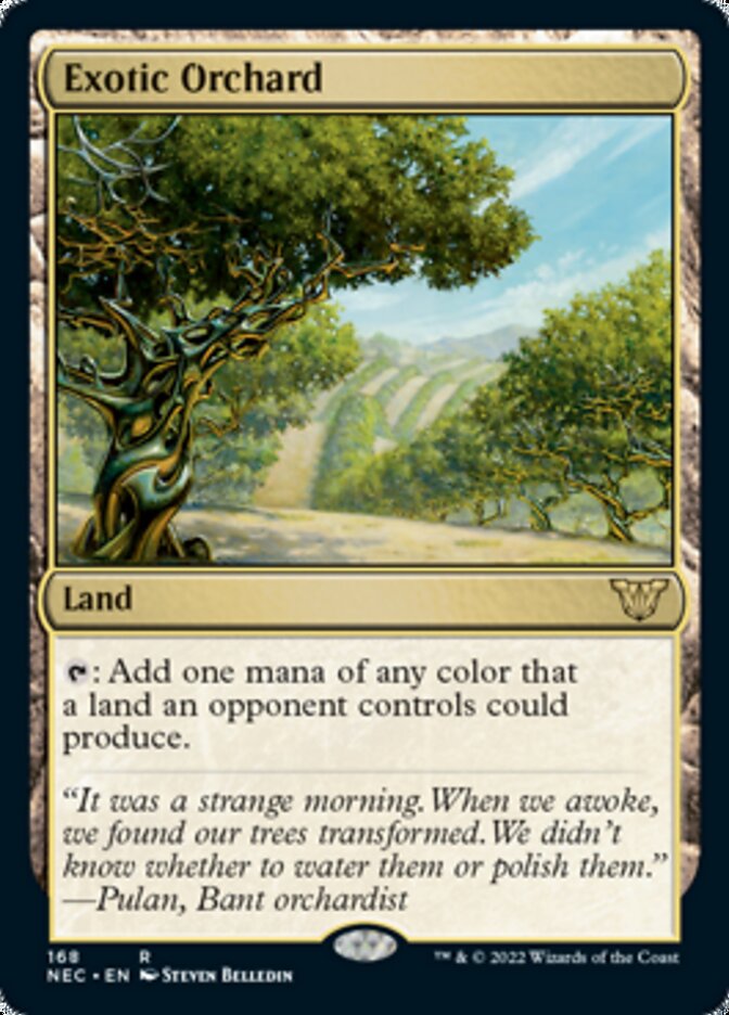 Exotic Orchard [Kamigawa: Neon Dynasty Commander] | Play N Trade Winnipeg