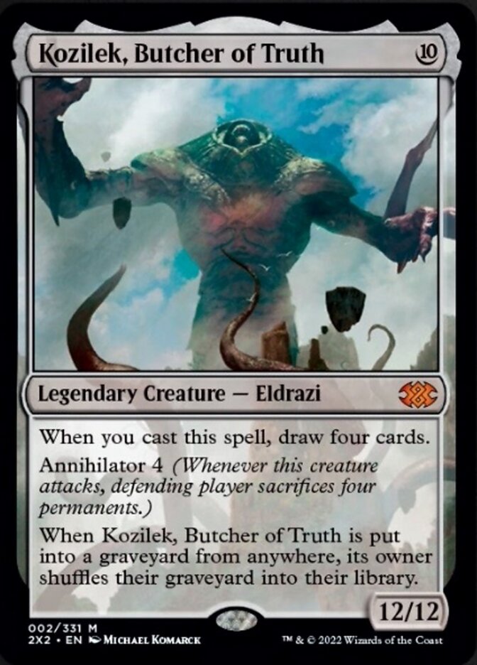 Kozilek, Butcher of Truth [Double Masters 2022] | Play N Trade Winnipeg