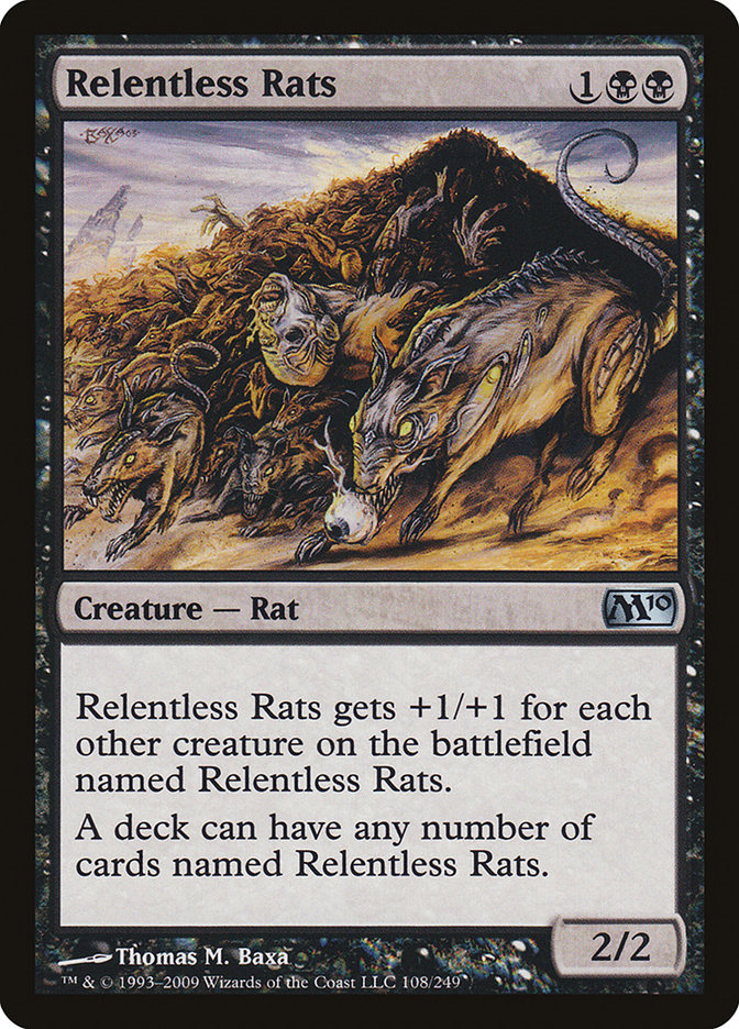 Relentless Rats [Magic 2010] | Play N Trade Winnipeg
