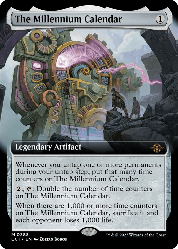 The Millennium Calendar (Extended Art) [The Lost Caverns of Ixalan] | Play N Trade Winnipeg