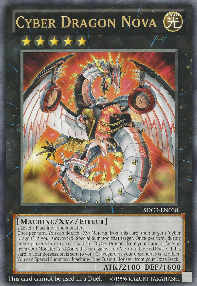 Cyber Dragon Nova (Oversized) (Machine Madness) [SDCR-EN038] Promo | Play N Trade Winnipeg