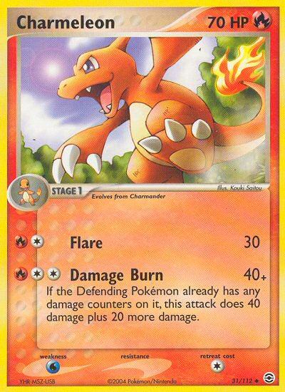 Charmeleon (31/112) [EX: FireRed & LeafGreen] | Play N Trade Winnipeg