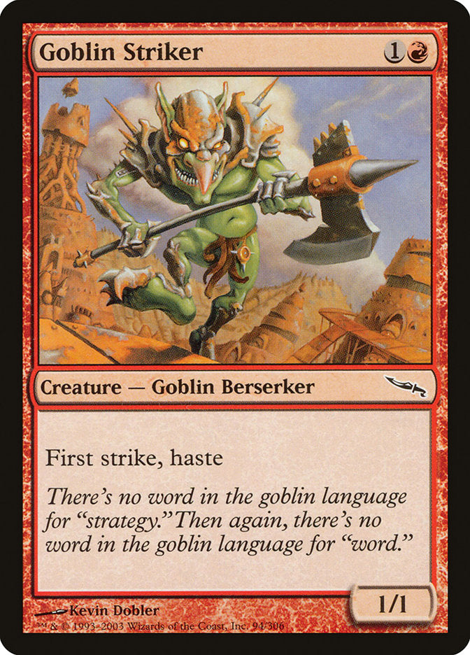 Goblin Striker [Mirrodin] | Play N Trade Winnipeg