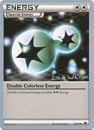 Double Colorless Energy (92/99) (American Gothic - Ian Whiton) [World Championships 2013] | Play N Trade Winnipeg