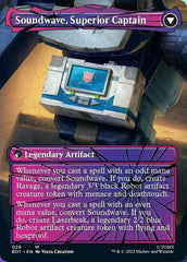 Soundwave, Sonic Spy // Soundwave, Superior Captain (Shattered Glass) [Universes Beyond: Transformers] | Play N Trade Winnipeg