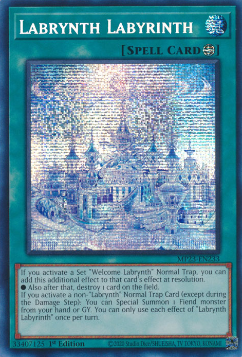 Labrynth Labyrinth [MP23-EN233] Prismatic Secret Rare | Play N Trade Winnipeg