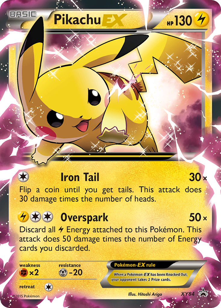 Pikachu EX (XY84) [XY: Black Star Promos] | Play N Trade Winnipeg