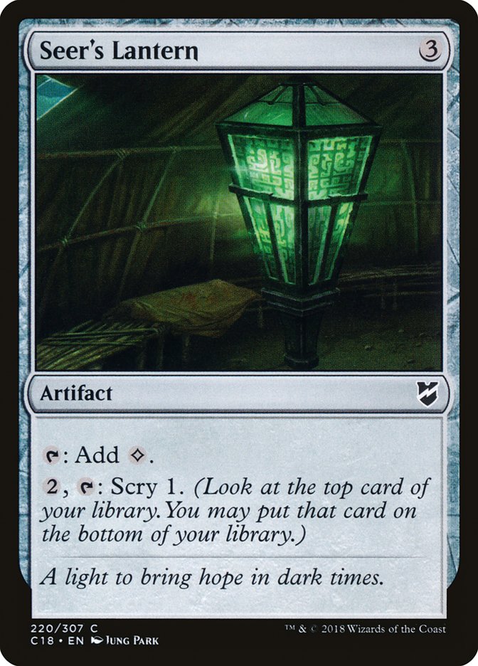 Seer's Lantern [Commander 2018] | Play N Trade Winnipeg