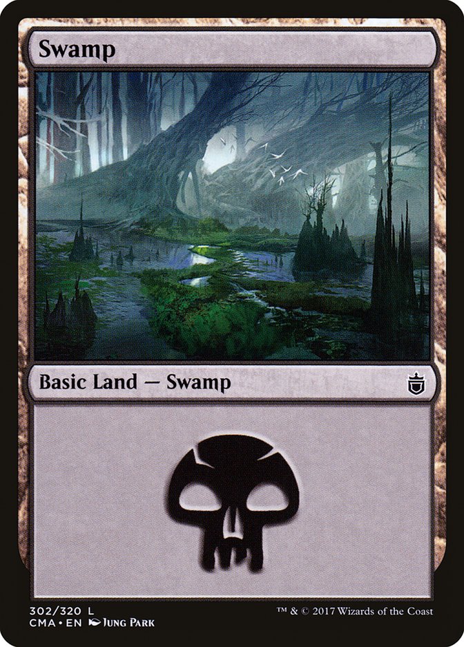 Swamp (302) [Commander Anthology] | Play N Trade Winnipeg