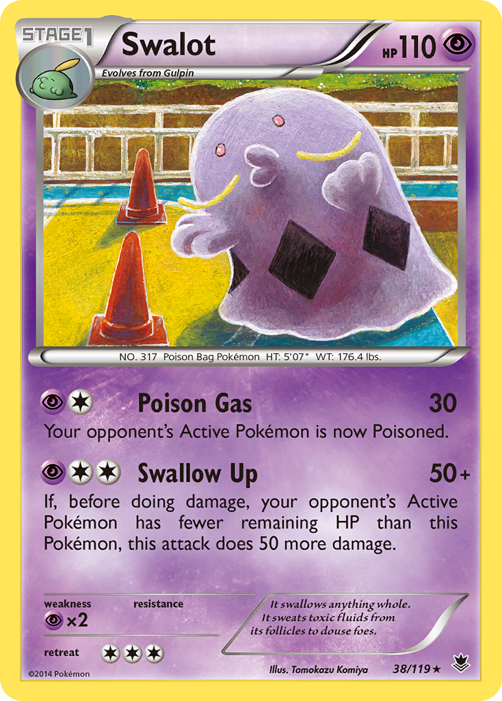 Swalot (38/119) [XY: Phantom Forces] | Play N Trade Winnipeg