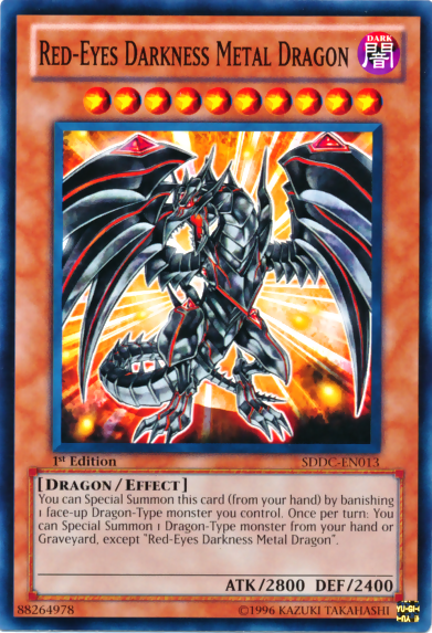 Red-Eyes Darkness Metal Dragon [SDDC-EN013] Common | Play N Trade Winnipeg