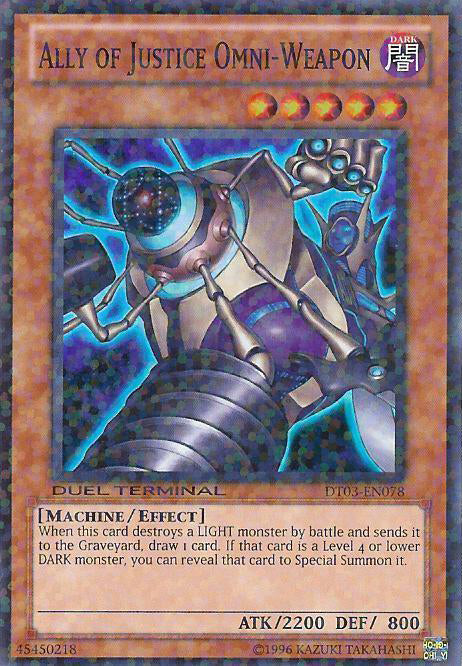 Ally of Justice Omni-Weapon [DT03-EN078] Super Rare | Play N Trade Winnipeg