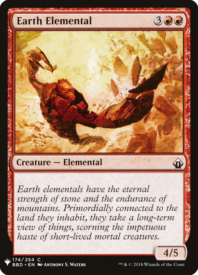 Earth Elemental [Mystery Booster] | Play N Trade Winnipeg